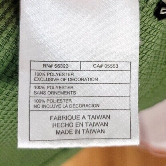 Nike Mens Sphere Dry Polo Shirt Green XXL Golf Lightweight Performance Wear - Picture 6 of 6